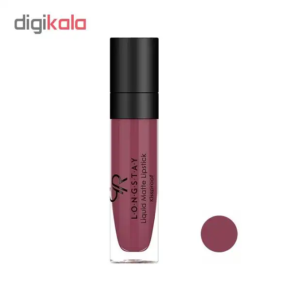 رژ لب مایع گلدن رز شماره 21