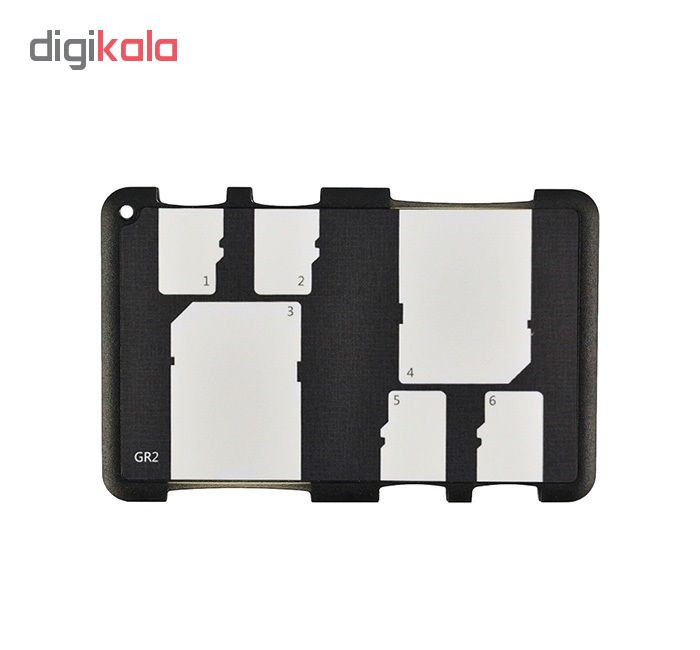 کیف محافظ کارت حافظه جی جی سی مدل MCH-SDMSD6