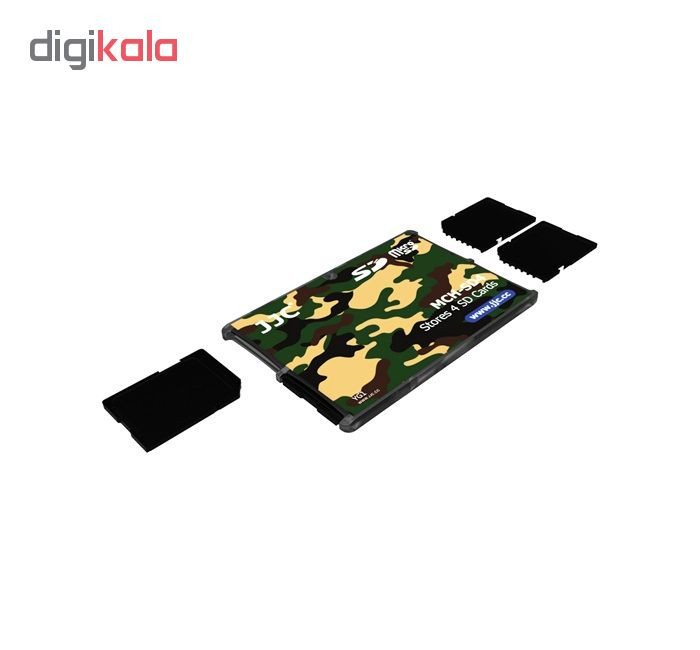 کیف محافظ کارت حافظه جی جی سی مدل MCH-SD4YG