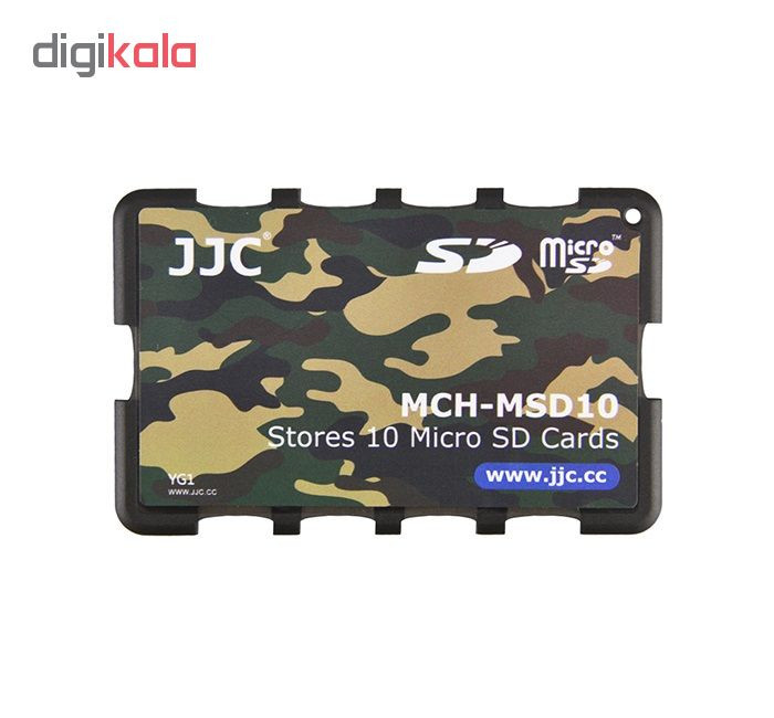کیف محافظ کارت حافظه جی جی سی مدل MCH-10YG