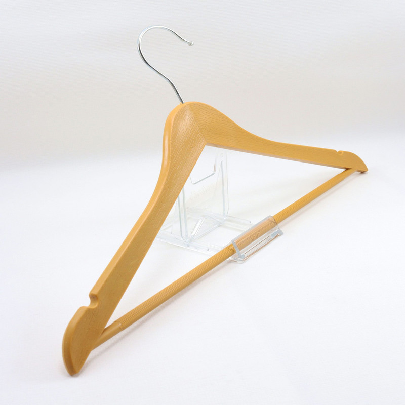 چوب لباسی مدل افرا طرح چوب بسته 24 عددی