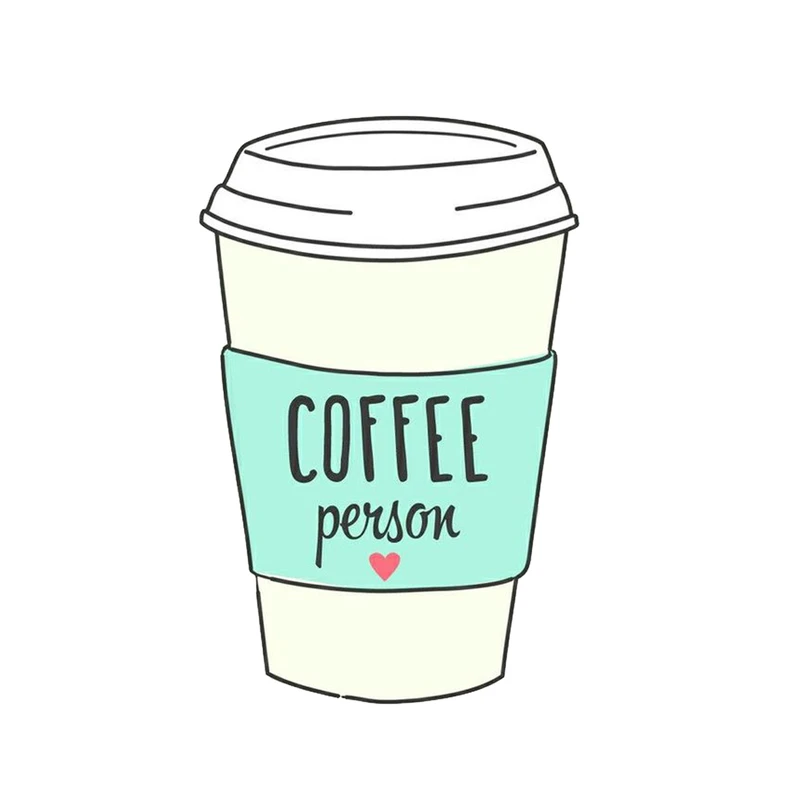 استیکر تزئینی موبایل طرح Coffe کد STM676