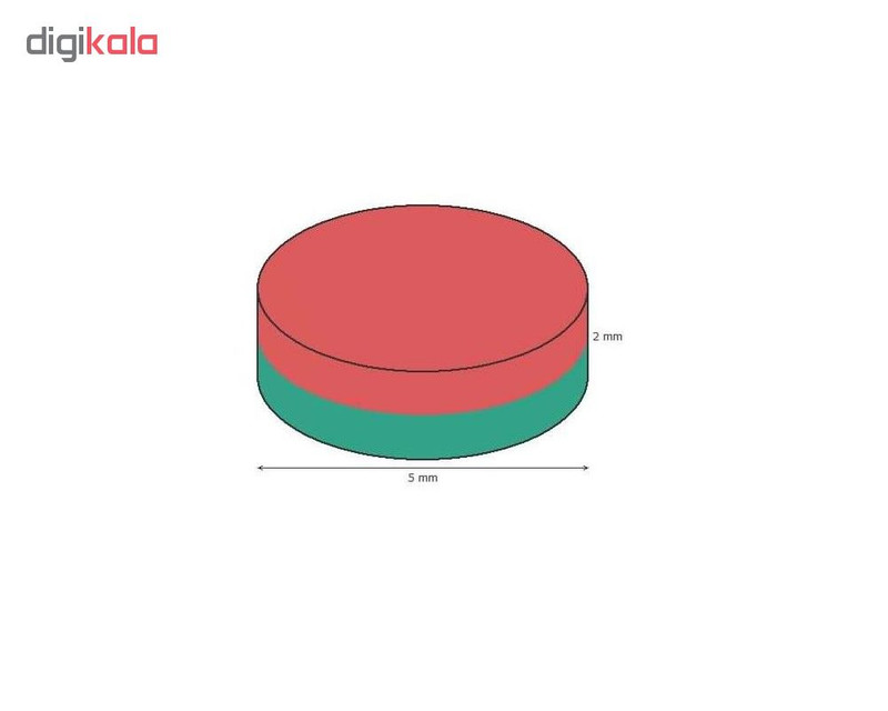 آهن ربا مدل CYL5x2 بسته 10عددی