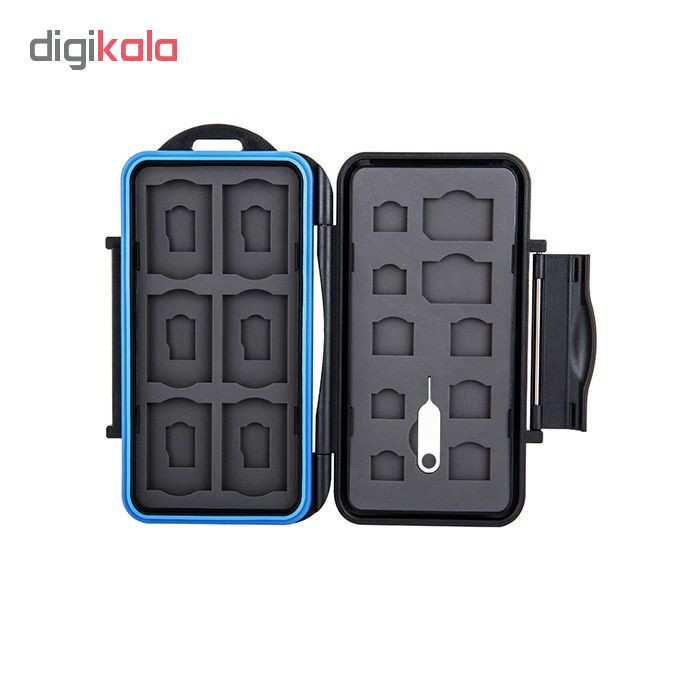 کیف محافظ کارت حافظه جی جی سی مدل MC-STM22A