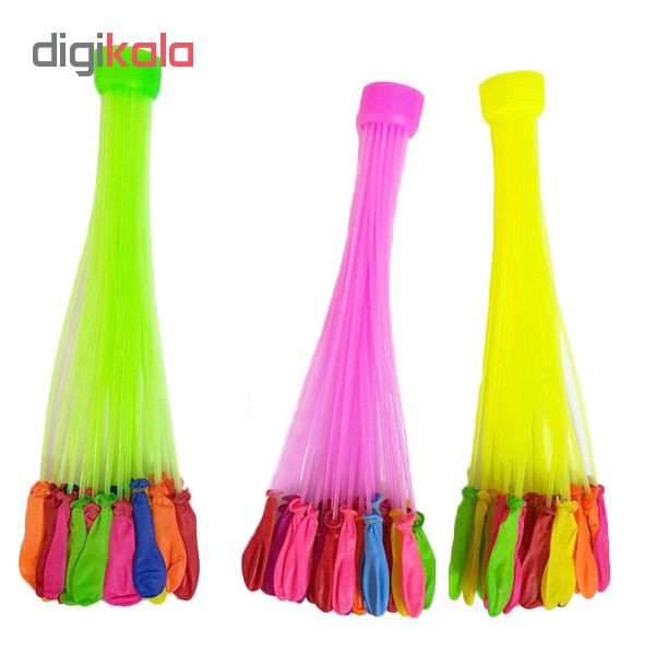 بادکنک آبی مجیک بالون مدل WaterBallon کد 2001197 بسته 3 عددی