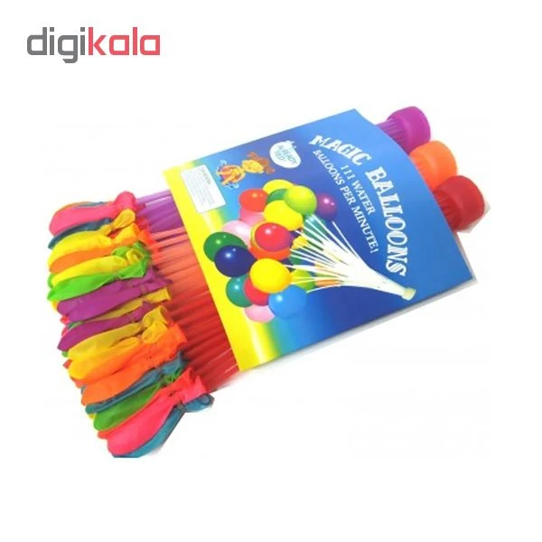 عکس شماره 4 : بادکنک آبی مجیک بالون مدل waterballon کد 2001197 بسته 3 عددی