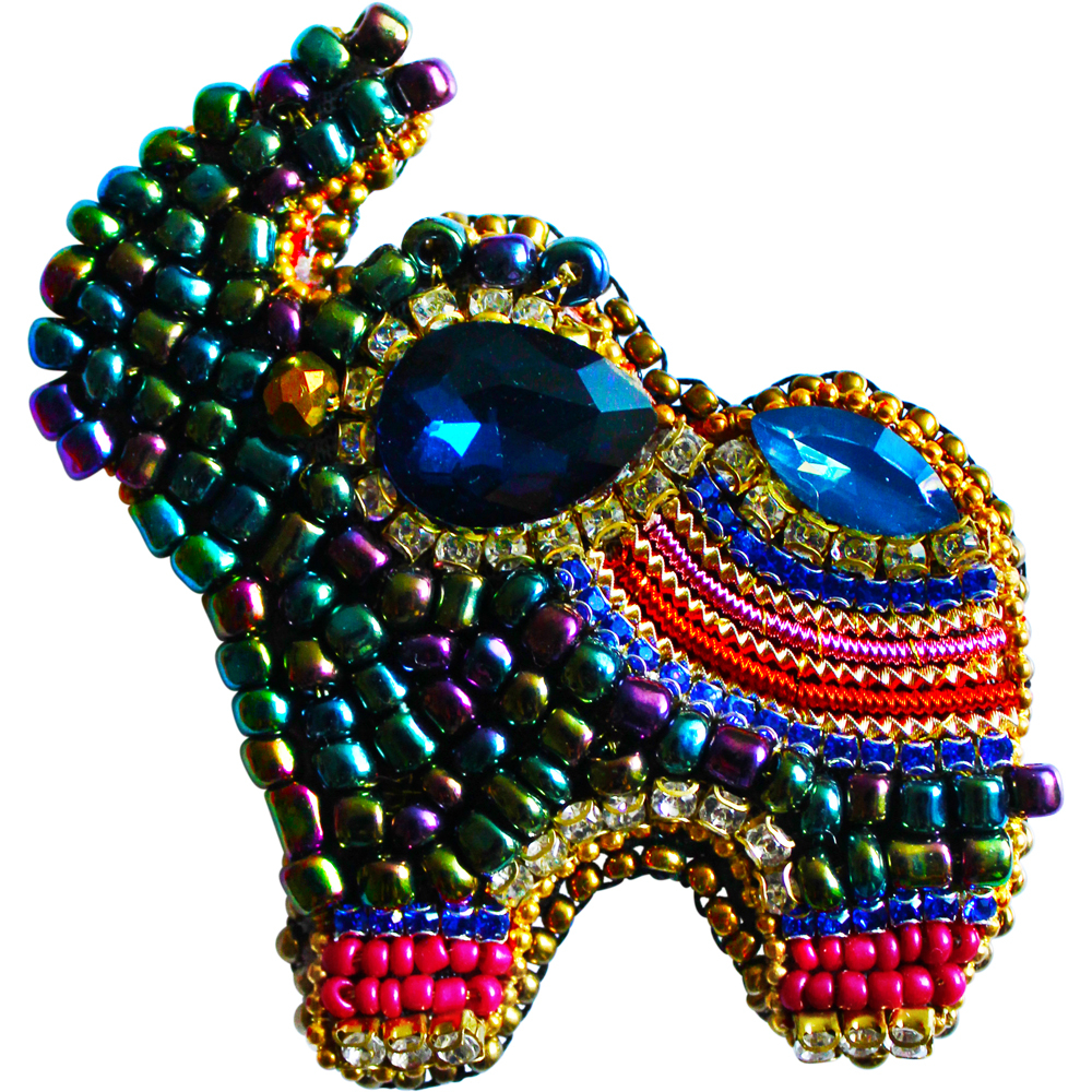 سنجاق سینه زنانه طرح فیل