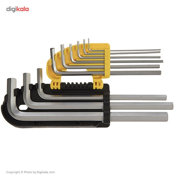 مجموعه 9 عددی آچار آلن استنلی مدل STMT92619-8