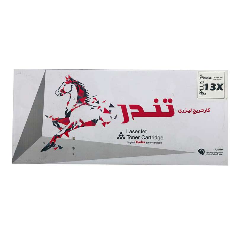 تونر مشکی تندر مدل 13X Plus کد 8086 تونر مشکی تندر مدل 13X Plus کد 8086