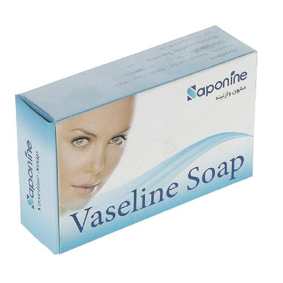 صابون شتشو ساپونین مدل وازلین وزن 100 گرم