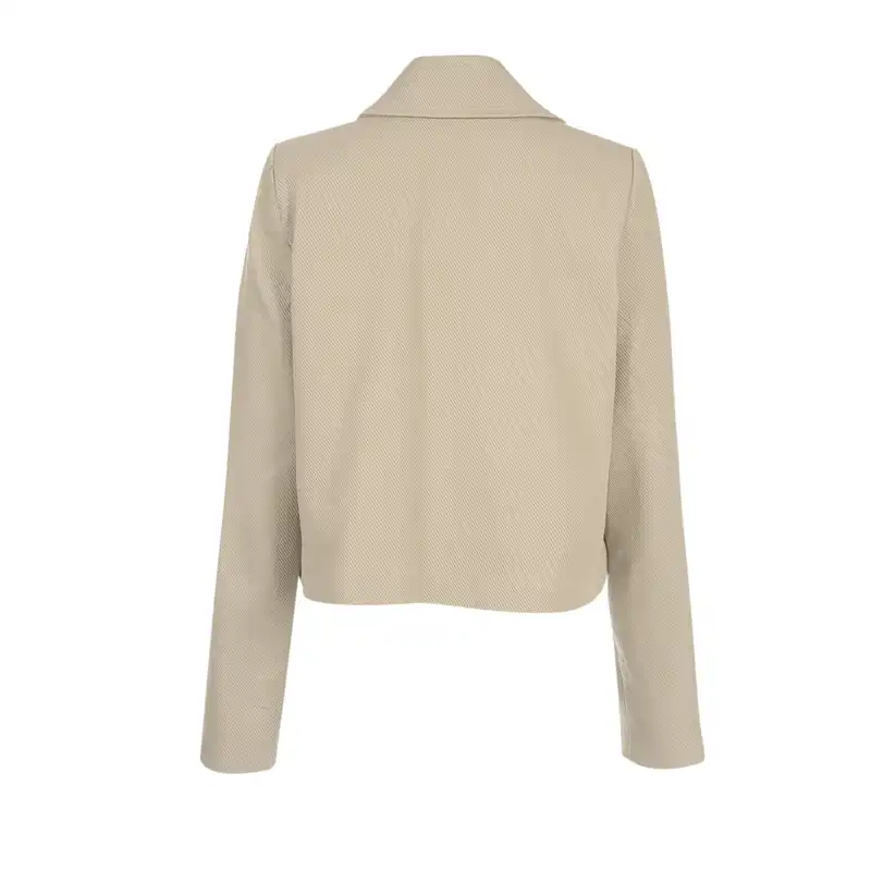 کت زنانه سرژه مدل 212271 رنگ کرم