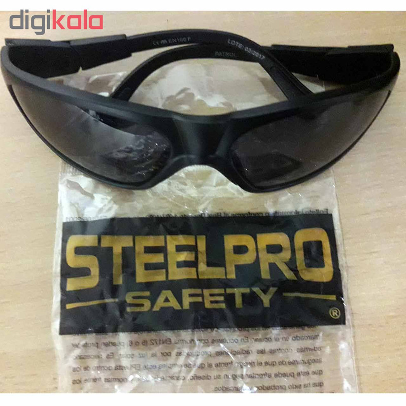 عینک ایمنی استیل پرو سیفتی مدل Patrol