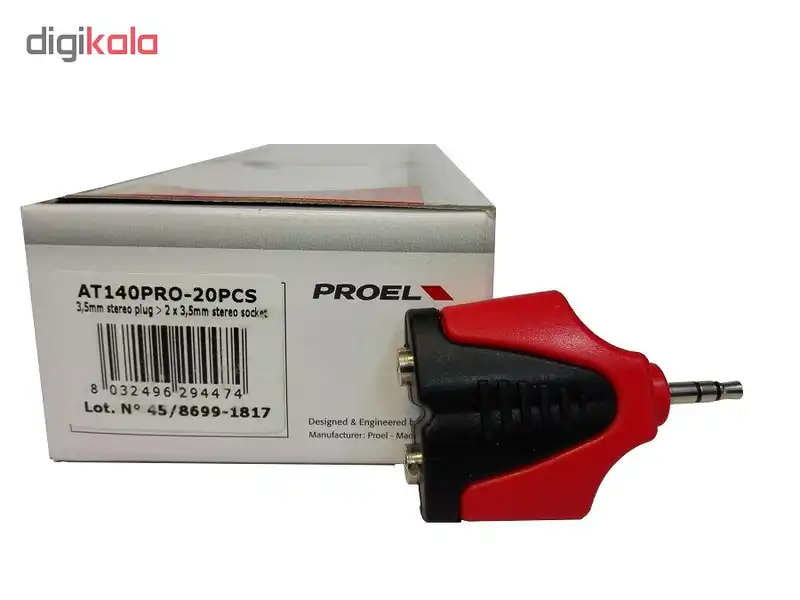 مبدل دو ميني بنان استريو مادگي به يك ميني بنان استريو نري پروئل مدل AT140PRO