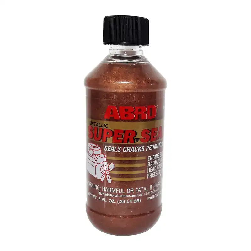 محلول نشت گیر رادیاتور خودرو آبرو مدل SUPER SEAL حجم 300 میلی لیتر