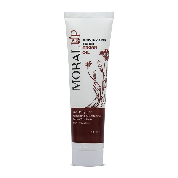 کرم مرطوب کننده مورال آپ مدل argan حجم 100 میلی لیتر
