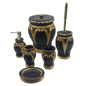 ست سرویس بهداشتی 6 پارچه طرح رویال کد SRBG62