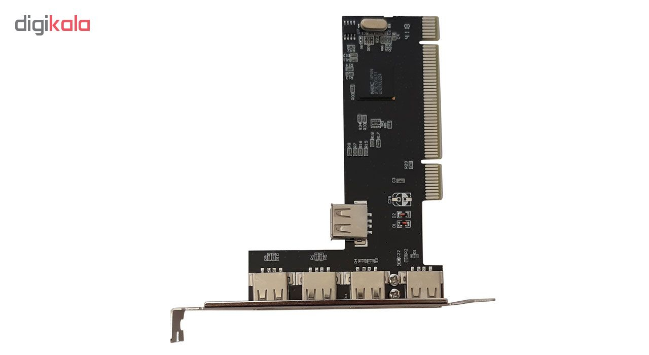 کارت usb چهار پورت PCI مدل P1