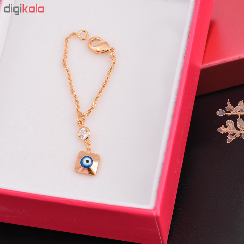 آویز ساعت طرح چشم نظر کد AS1021