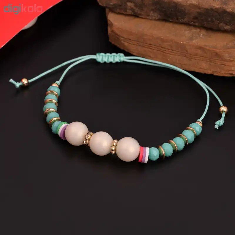 پابند زنانه طرح مروارید کد PA1081