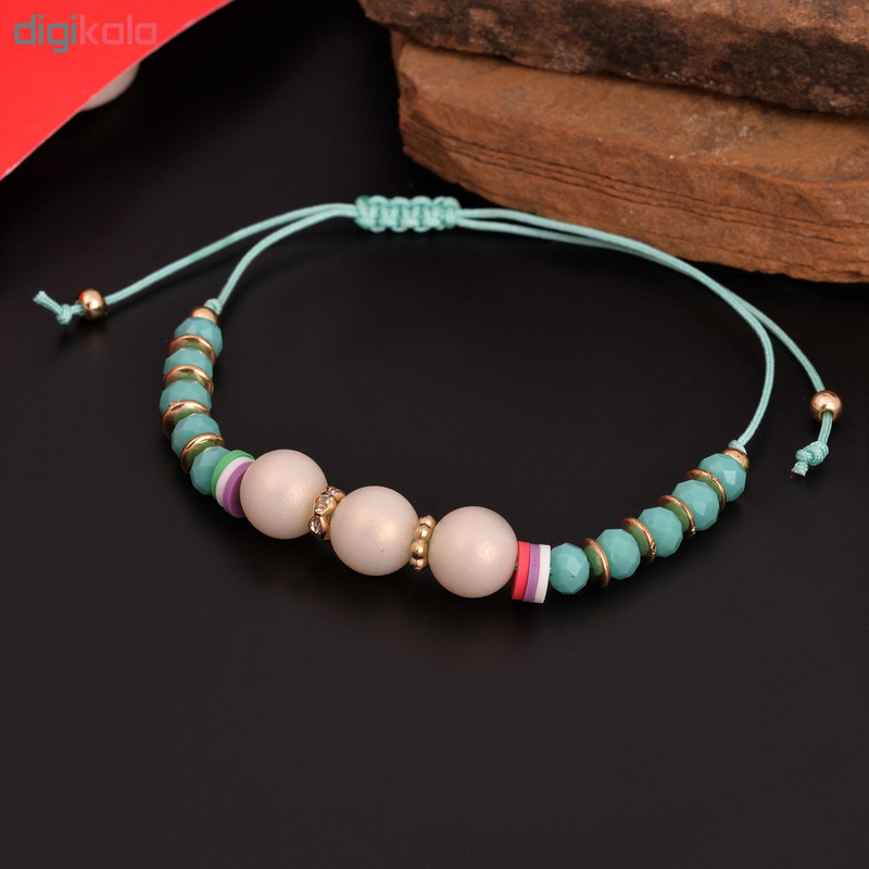 پابند زنانه طرح مروارید کد PA1081