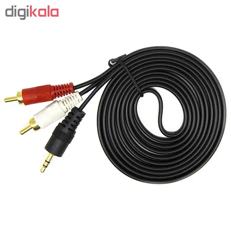 کابل تبدیل جک 3.5 میلی متری به RCA دیتالایف مدل D-S2 طول 1.5 متر