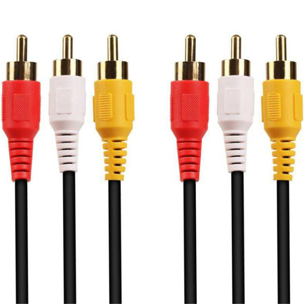 کابل 3 به 3 RCA استکر مدل R3 طول 1.5 متر