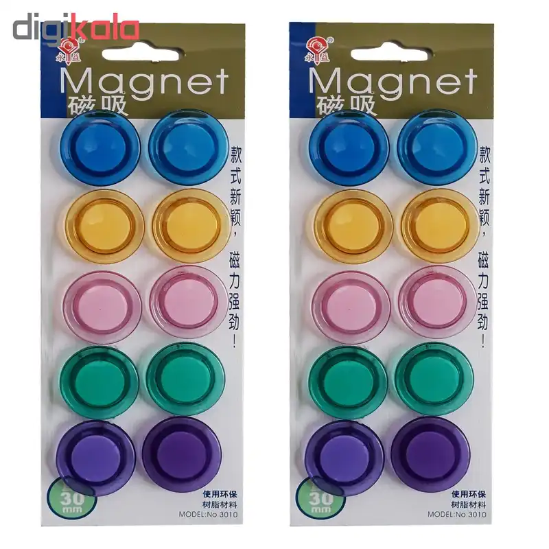 آهنربا کد T3010 بسته 20 عددی