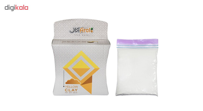 ماسک صورت آرال کد 101 وزن 250 گرم مجموعه 4 عددی