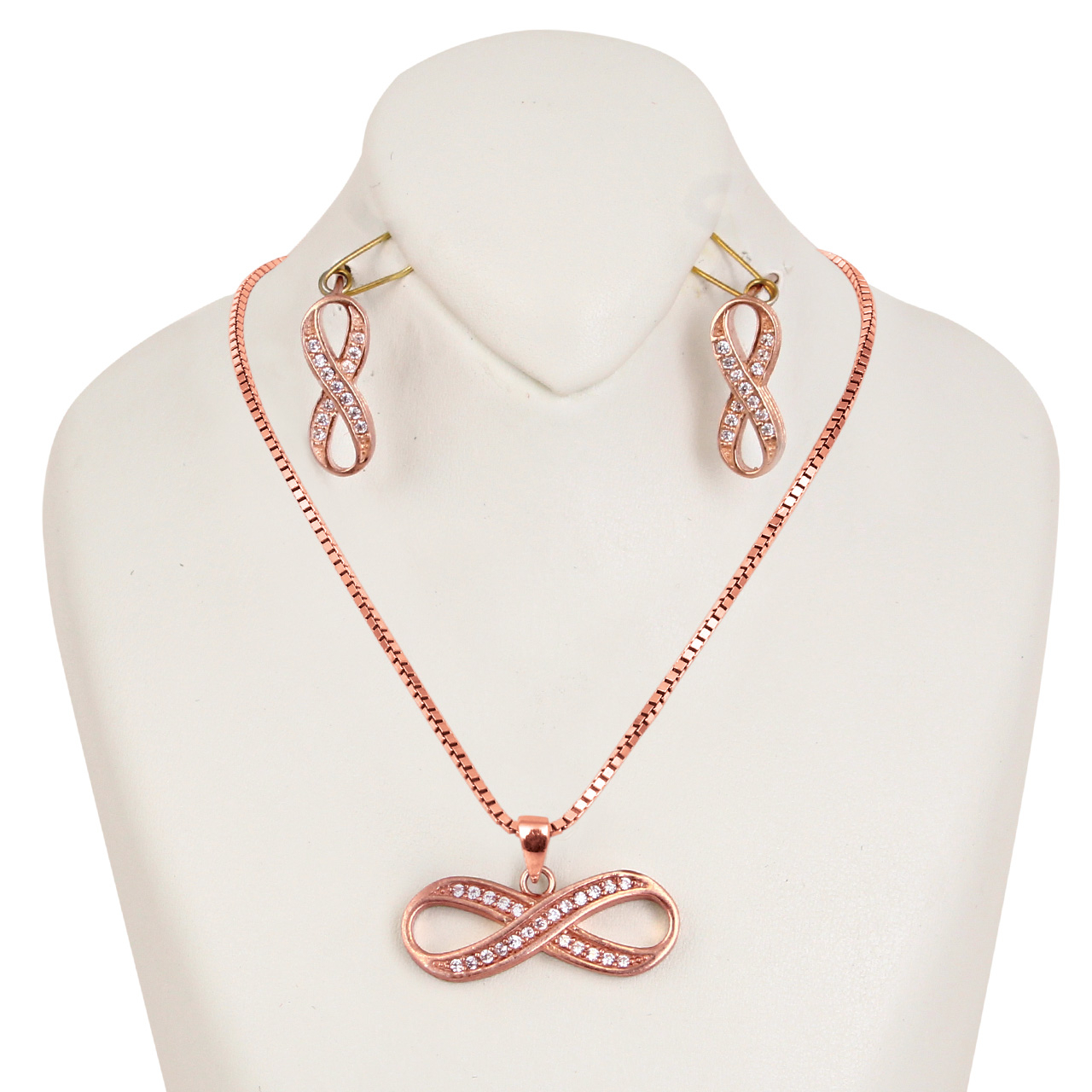 نیم ست نقره زنانه کد 180486