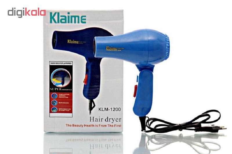 سشوار مسافرتی کلایمه مدل Klm-1200 سشوار مسافرتی کلایمه مدل Klm-1200