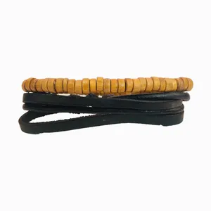 دستبند مردانه مدل k019 مجموعه 2 عددی