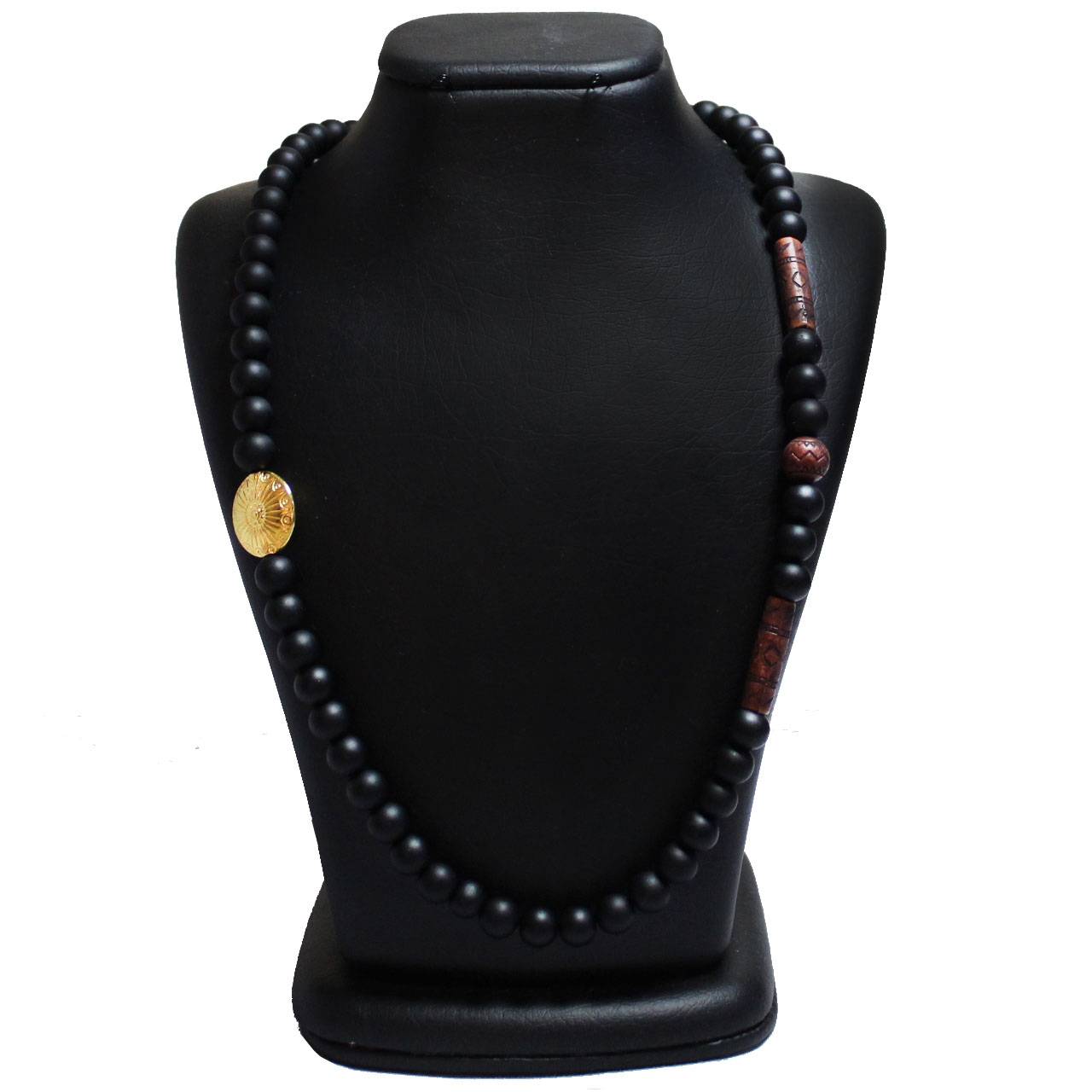 گردنبند مردانه نازنین مدل CB-346-345-126