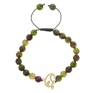 دستبند نقره زنانه ماچو طرح ترنج کد pt201