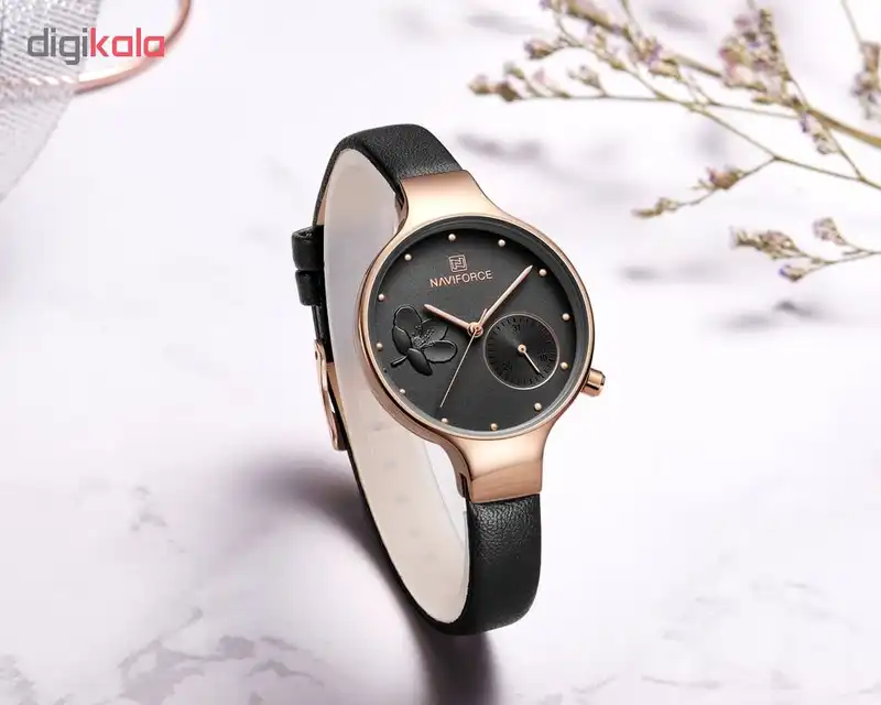 ساعت مچی عقربه ای زنانه نیوی فورس مدل NF5001-RGBB