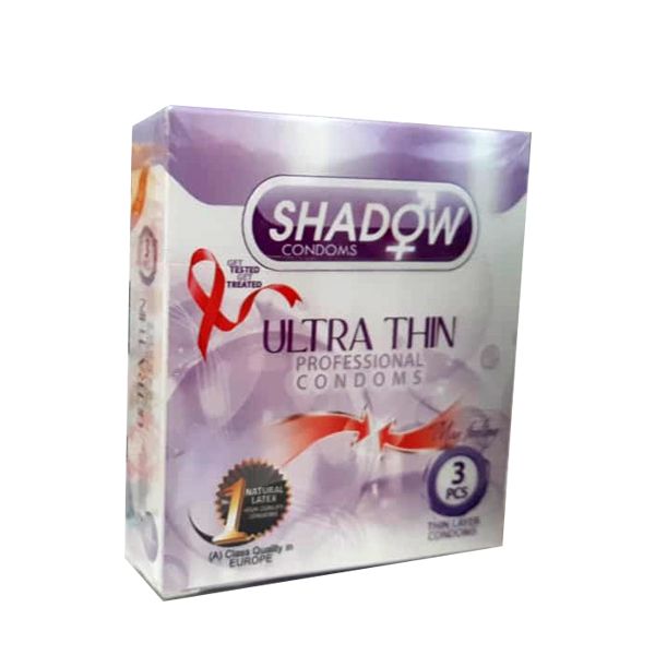 کاندوم شادو مدل ULTRA THIN بسته 3 عددی -  - 1