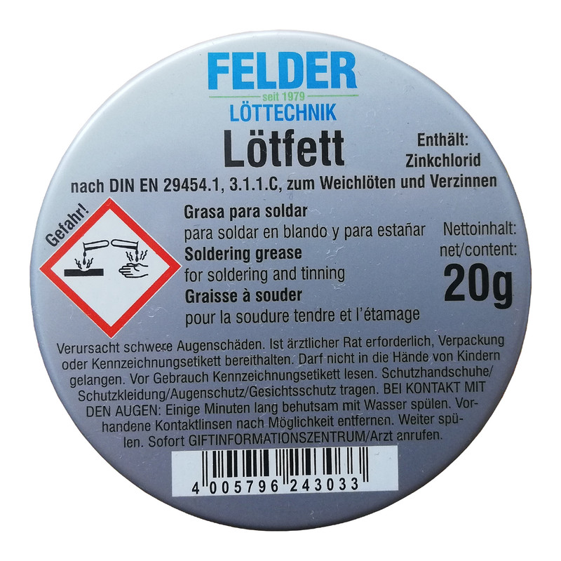 روغن لحیم لاتفت مدل FELDER20