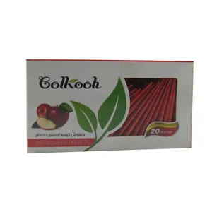 دمنوش کیسه ای سیب معطر گلکوه بسته 20 عددی