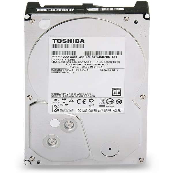 هارد دیسک اینترنال توشیبا DT01ACA200 ظرفیت 2 ترابایت 64 مگابایت کش هارد دیسک اینترنال توشیبا DT01ACA200 ظرفیت 2 ترابایت 64 مگابایت کش