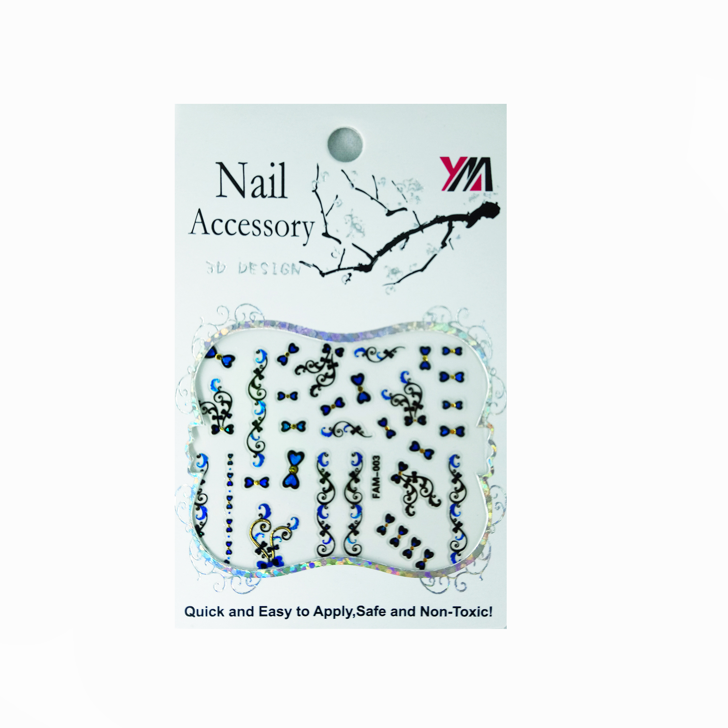 استیکر طراحی ناخن مدل N003