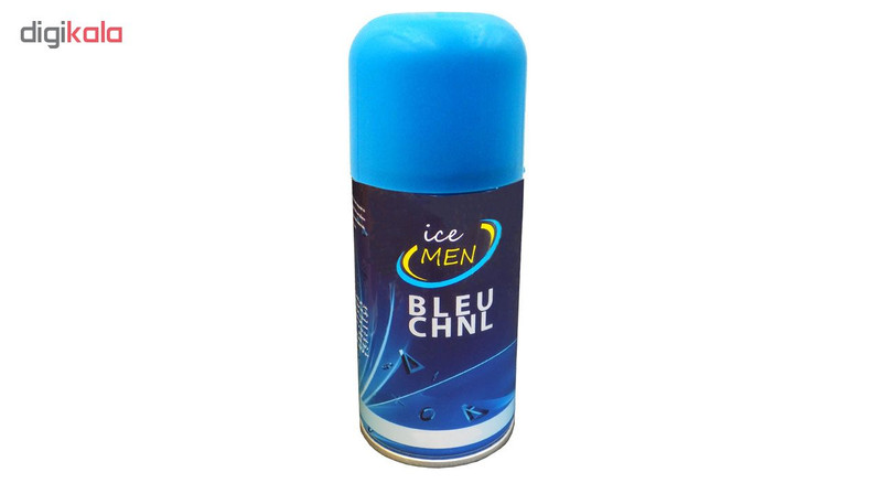 اسپری خوشبو کننده بدن مردانه آیس من مدل BLEU CHNL حجم 150 میلی لیتر