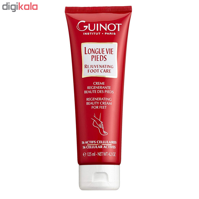 کرم رفع ترک پا گینو مدل Longue Vie حجم 125 میلی لیتر