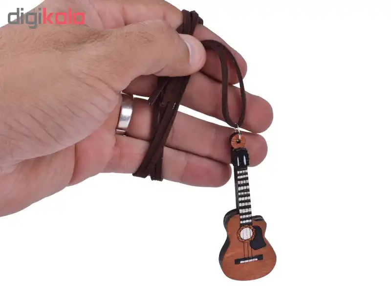گردنبند طرح گیتار کد 12