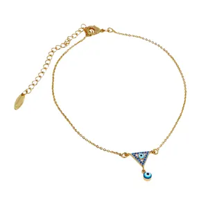 پابند زنانه طرح چشم نظر کد 212