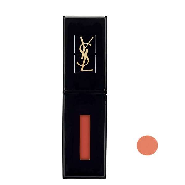 رژ لب مایع ایو سن لوران مدل VERNIS A LEVRES VINYL cream شماره 414