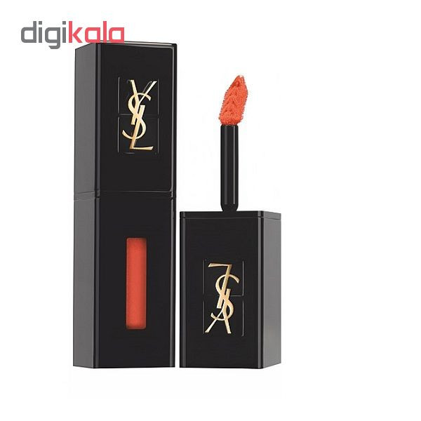 رژ لب مایع ایو سن لوران مدل VERNIS A LEVRES VINYL cream شماره 414