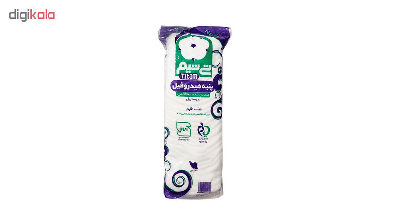پنبه بهداشتی تی تیم کد 01 وزن 100 گرم