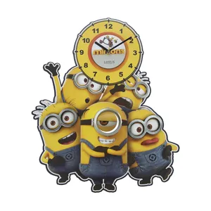 ساعت دیواری اتاق کودک لوتوس کدMN-006-MINIONS