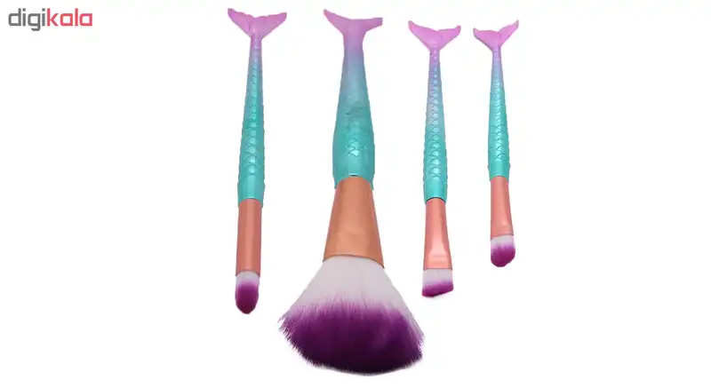 ست برس آرایشی کد B101 بست 4 عددی