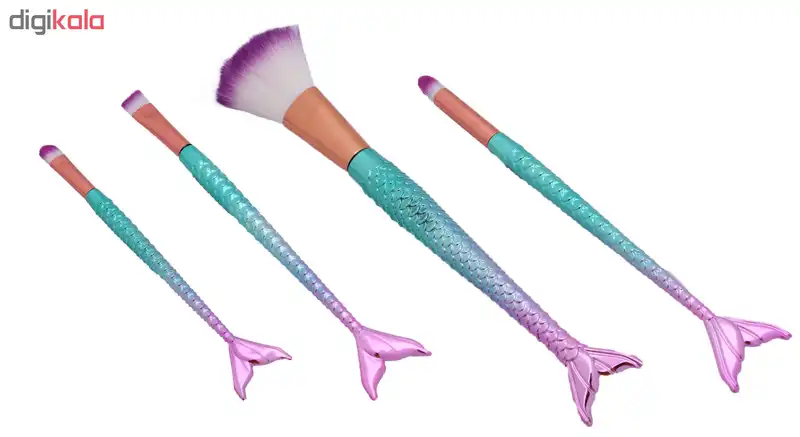 ست برس آرایشی کد B101 بست 4 عددی