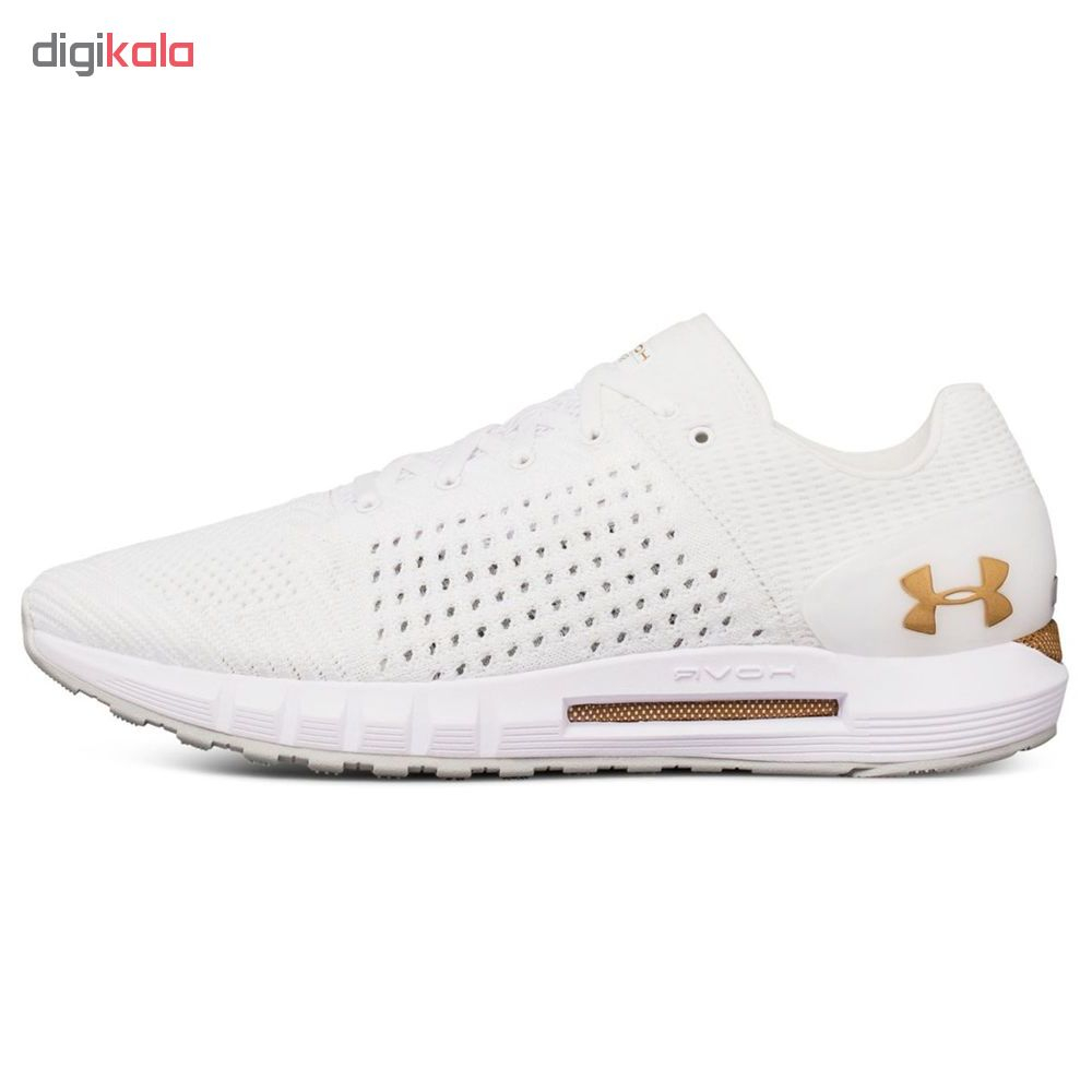کفش مخصوص پیاده روی مردانه آندر آرمور مدل  HOVR Sonic White Gold
